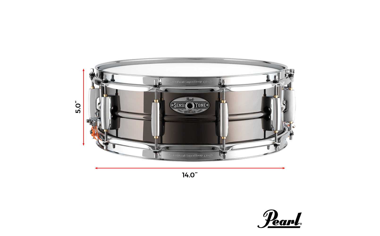 Heritage Alloy Black/Brass | Pearl Drums -Official site-